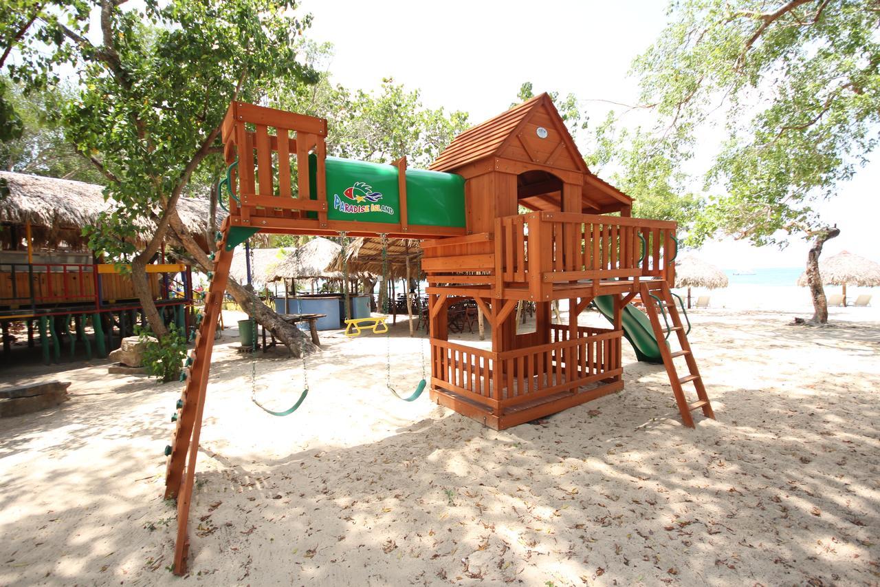 Paradise Island Beach Resort Punta Rucia Ngoại thất bức ảnh